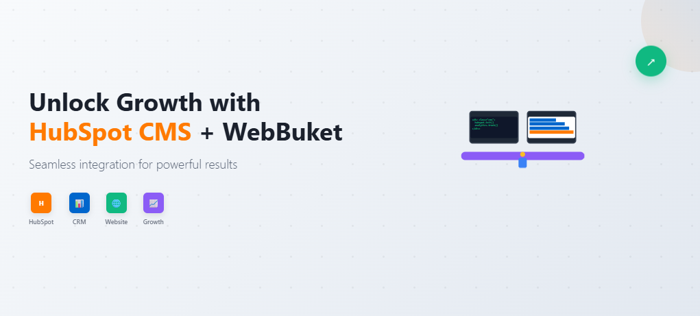 Why HubSpot CMS-Driven Websites Empower Growth (and How WebBuket Helps You Maximize It)